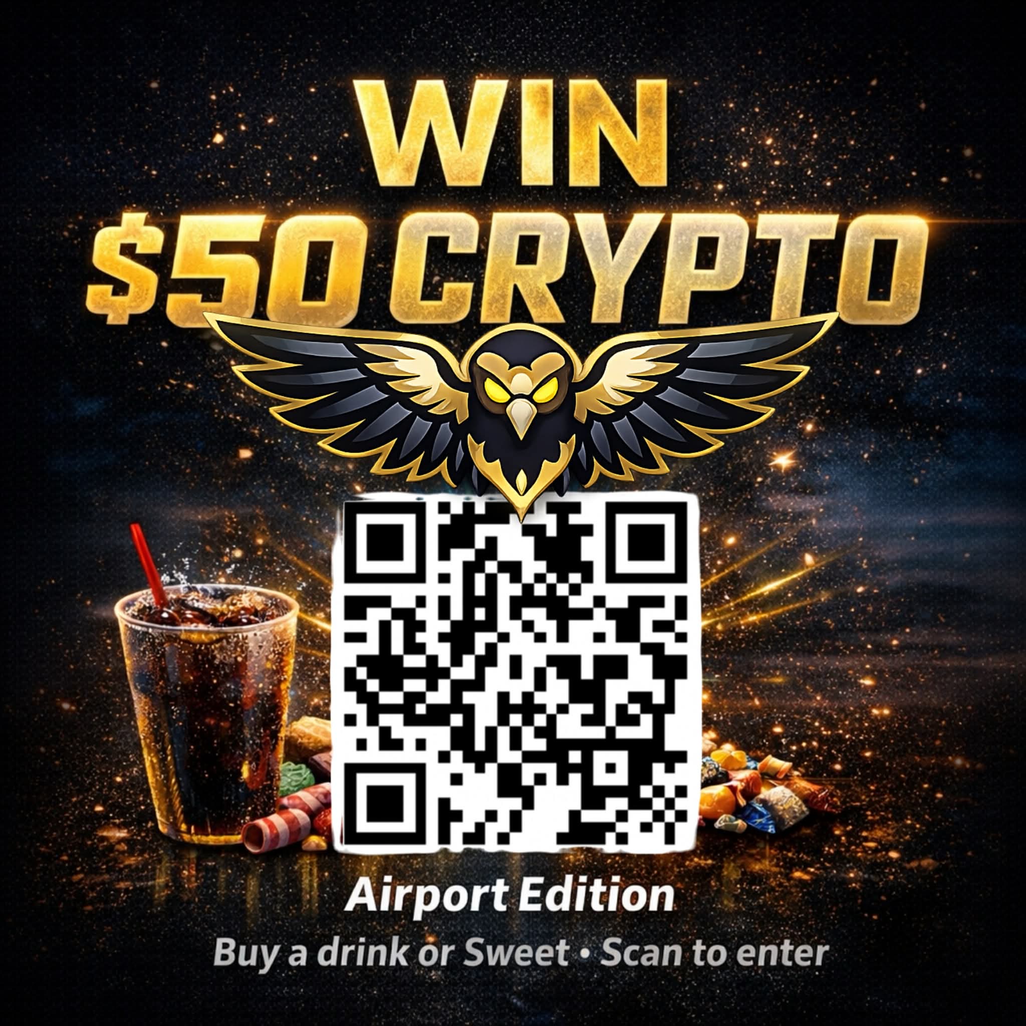 Win $50 Crypto promo